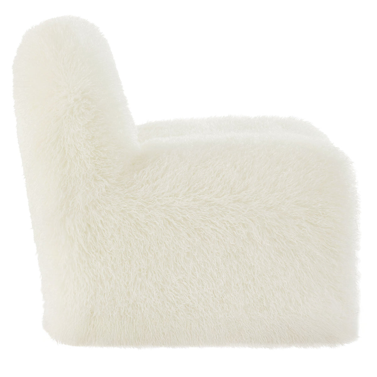 Mina Faux Fur Accent Chair - view 5