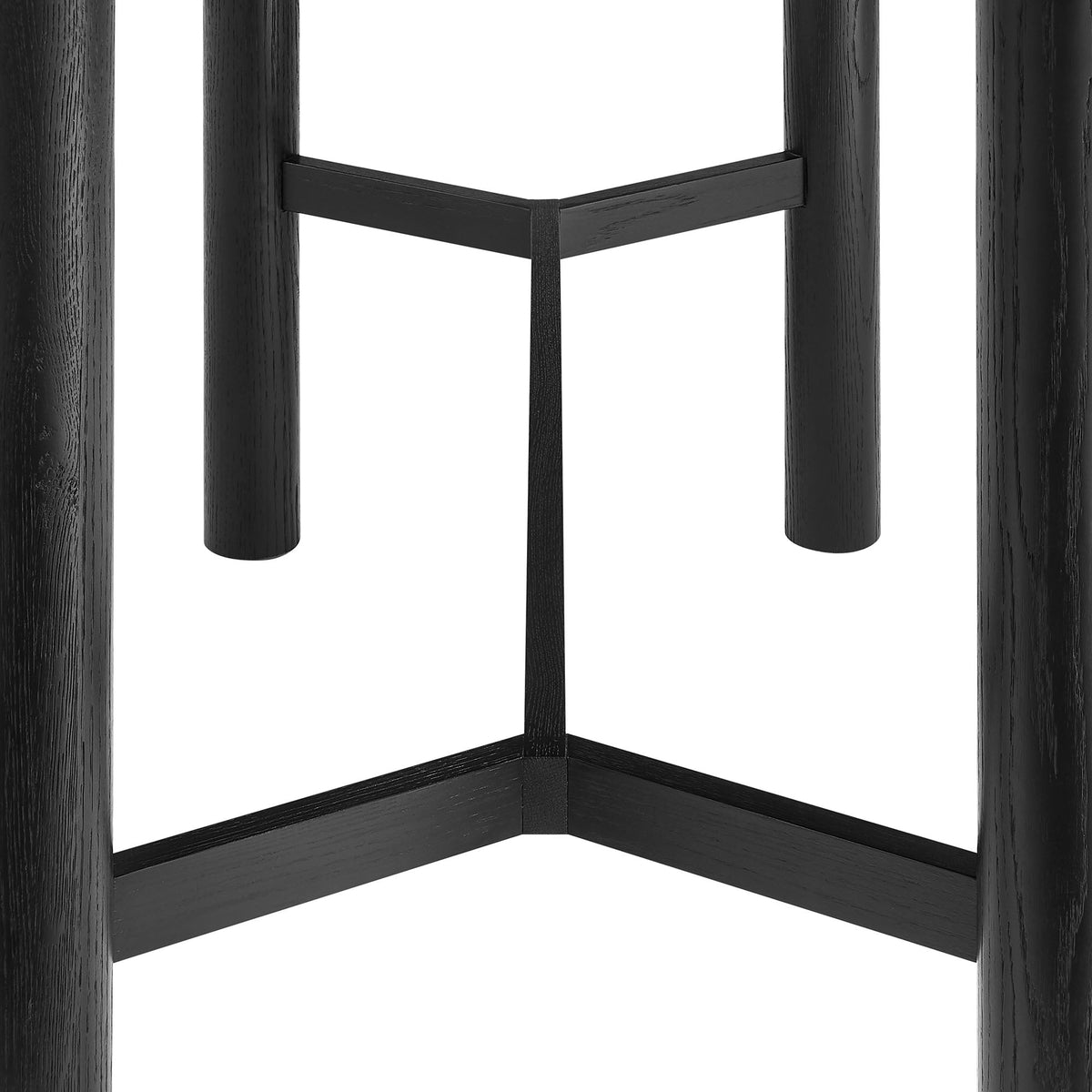 Alvia Rectangular 60" Oak Wood Bar Table