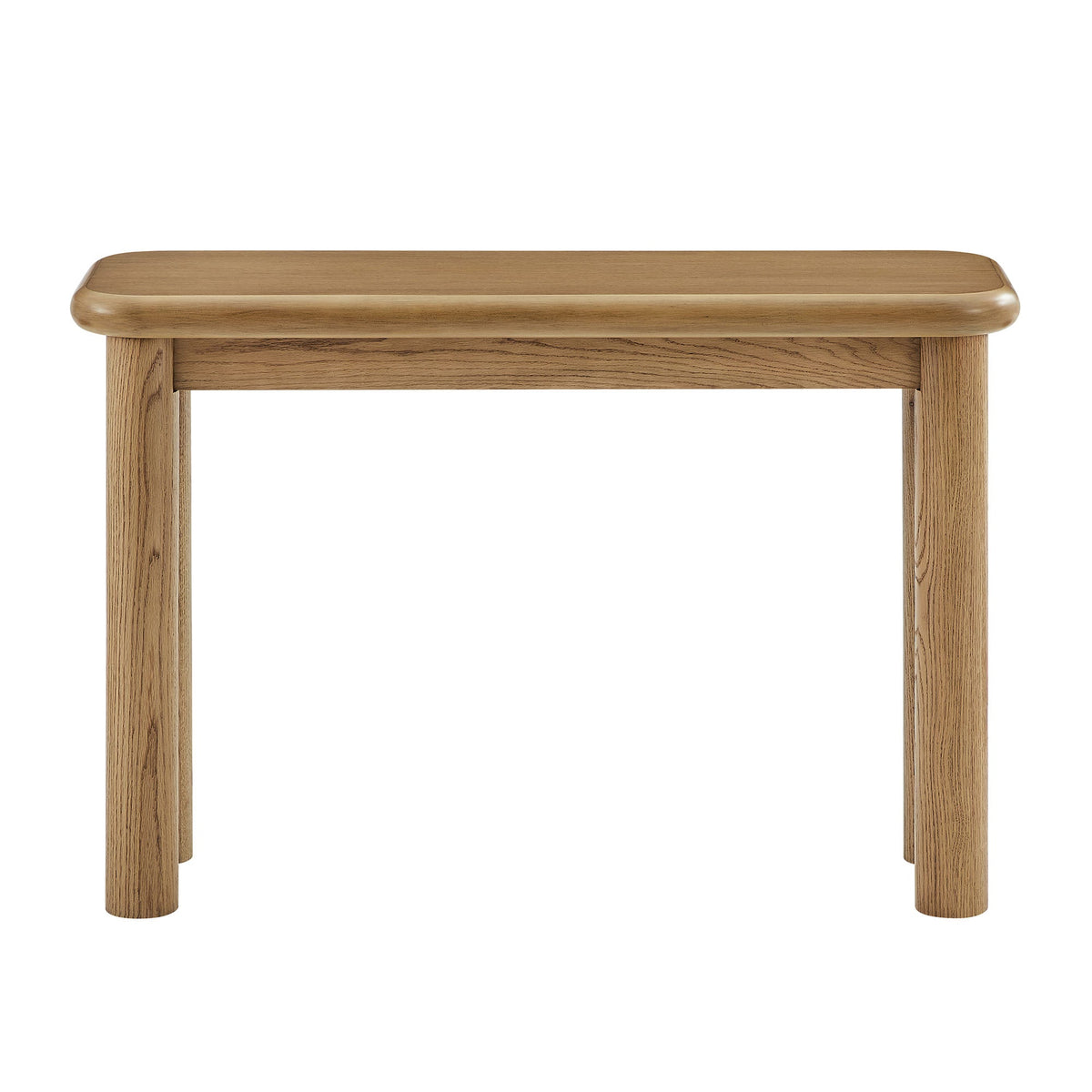 Alvia Oak Wood Console Table
