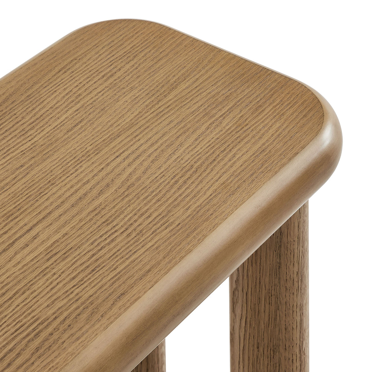 Alvia 58" Oak Wood Bench