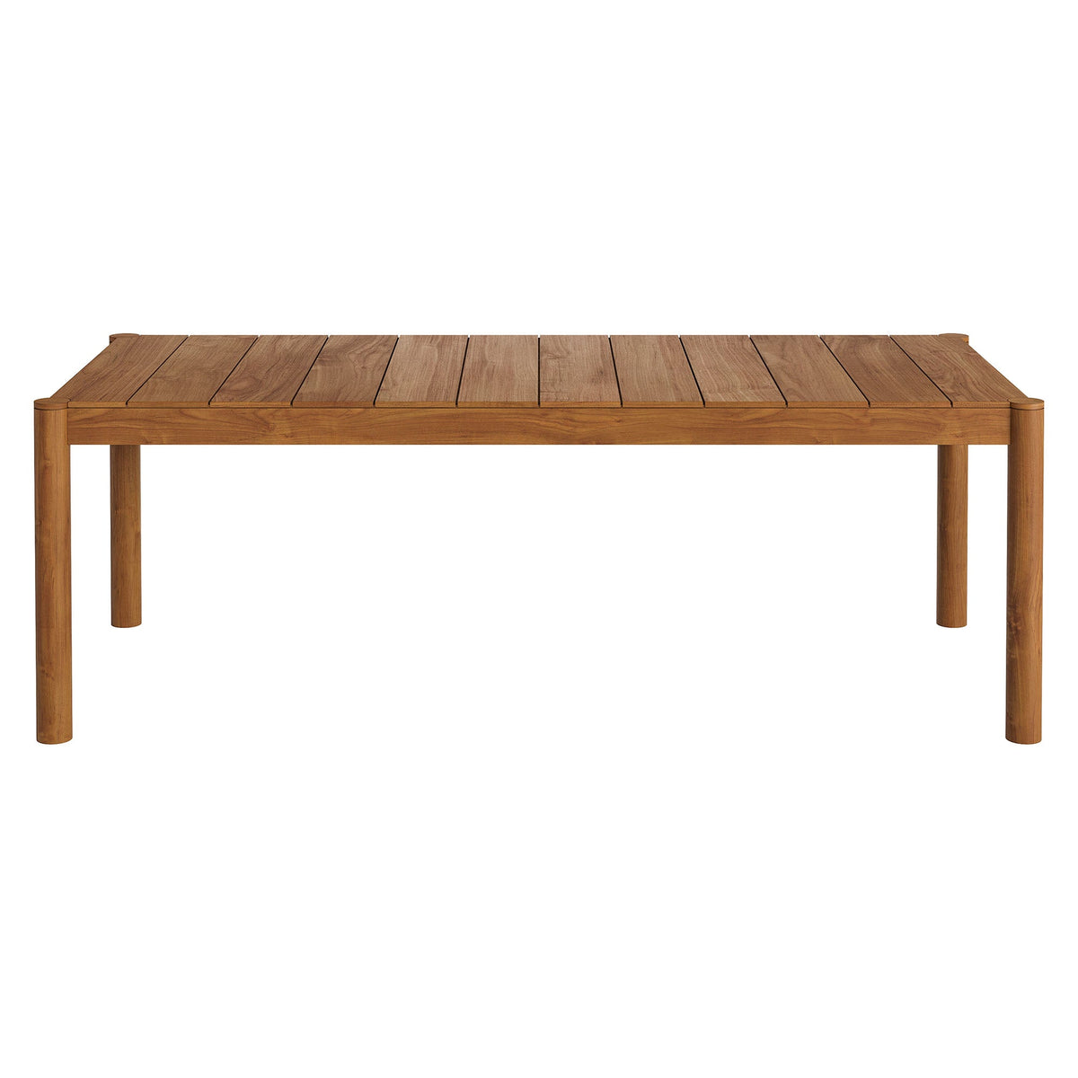 Eleni 89-Inch Outdoor Patio Teak Wood Dining Table