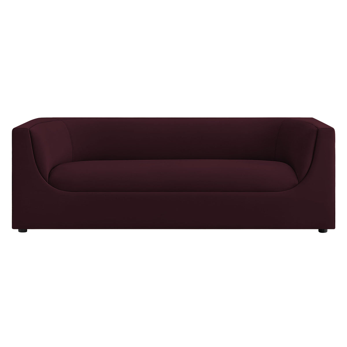 Hilda 86" Curved Back Performance Velvet Sofa