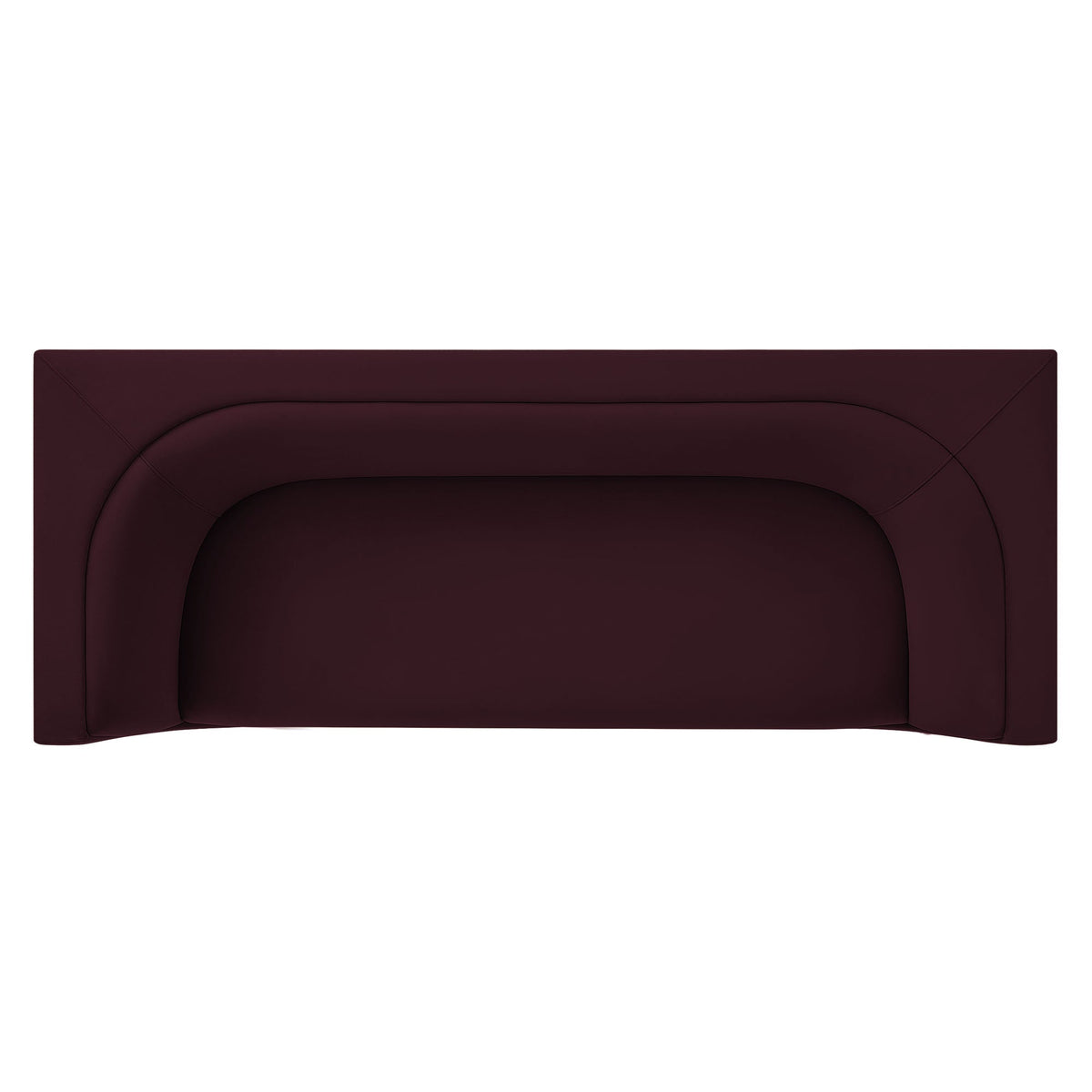 Hilda 86" Curved Back Performance Velvet Sofa