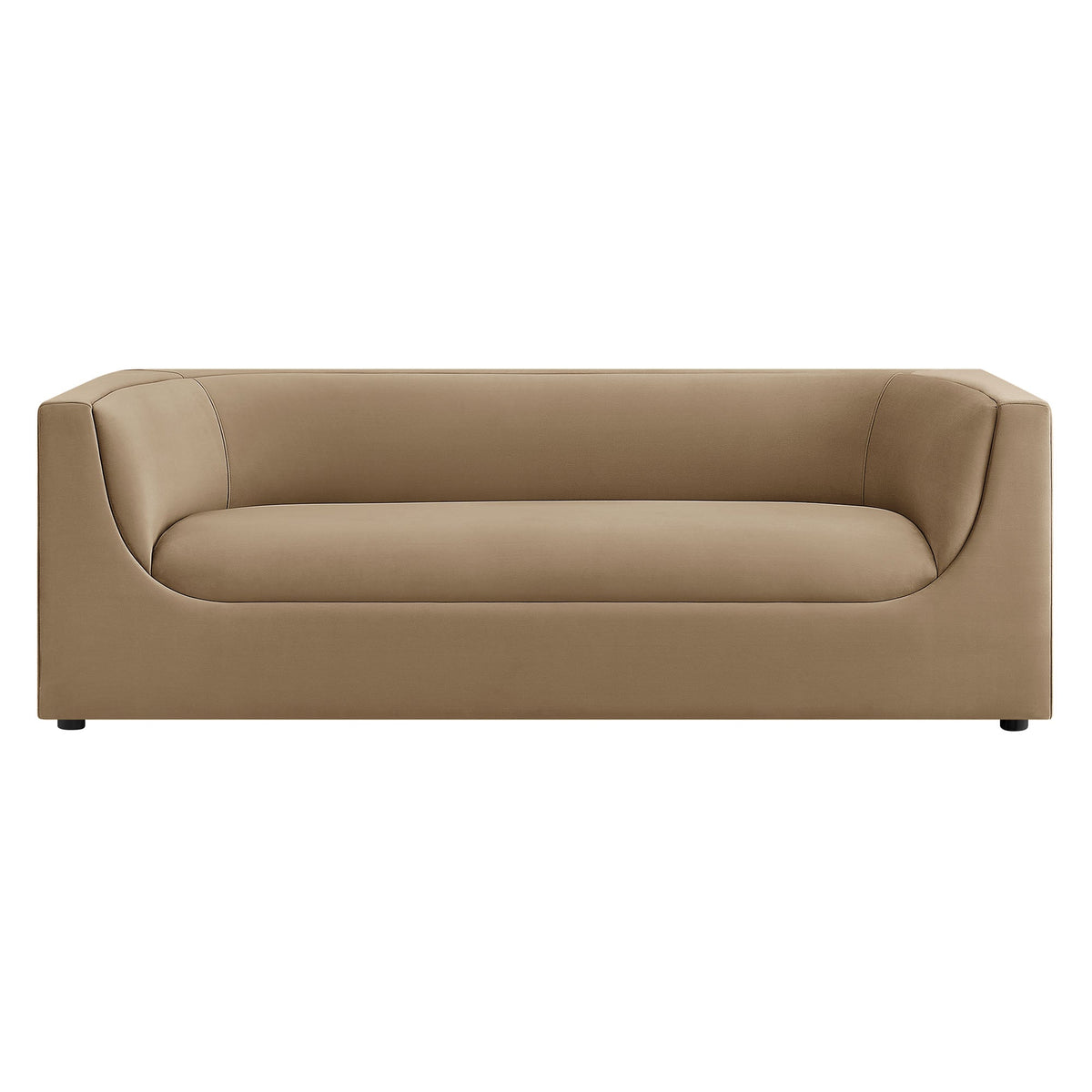 Hilda 86" Curved Back Performance Velvet Sofa