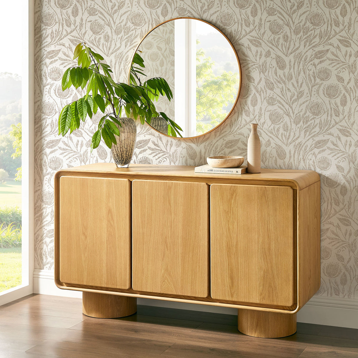 Lumo 3-Door Accent Cabinet - view 22