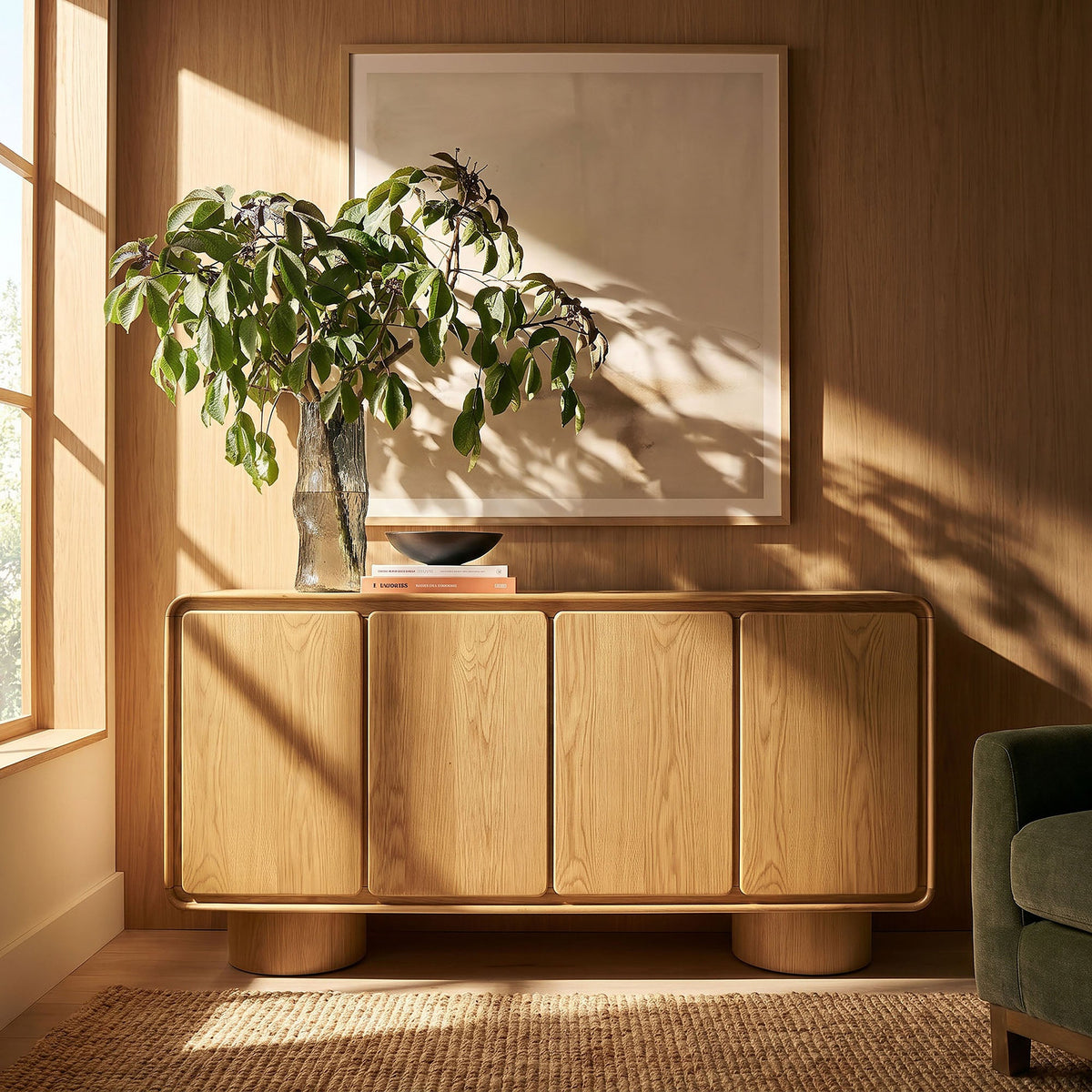Lumo 4-Door Accent Cabinet