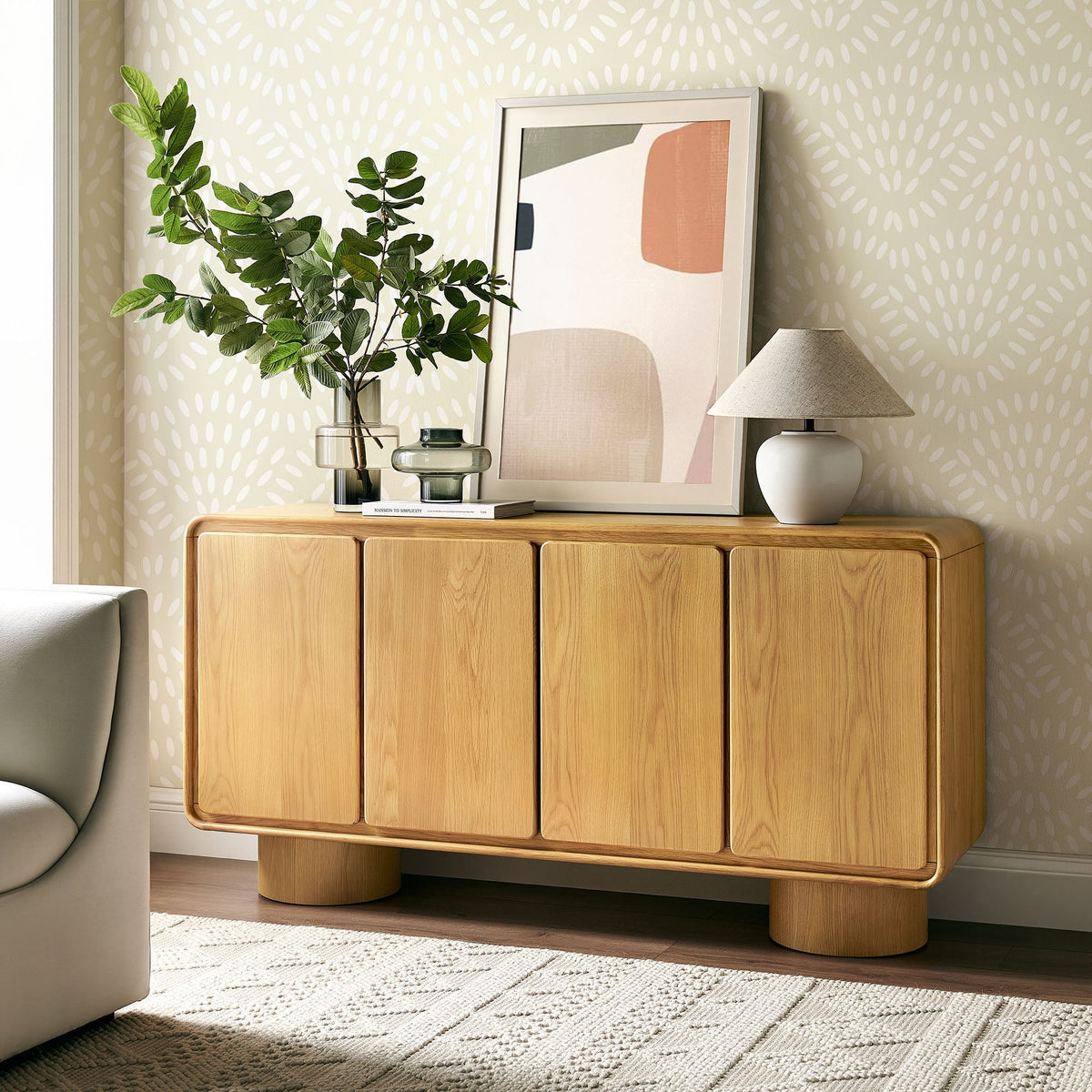 Lumo 4-Door Accent Cabinet