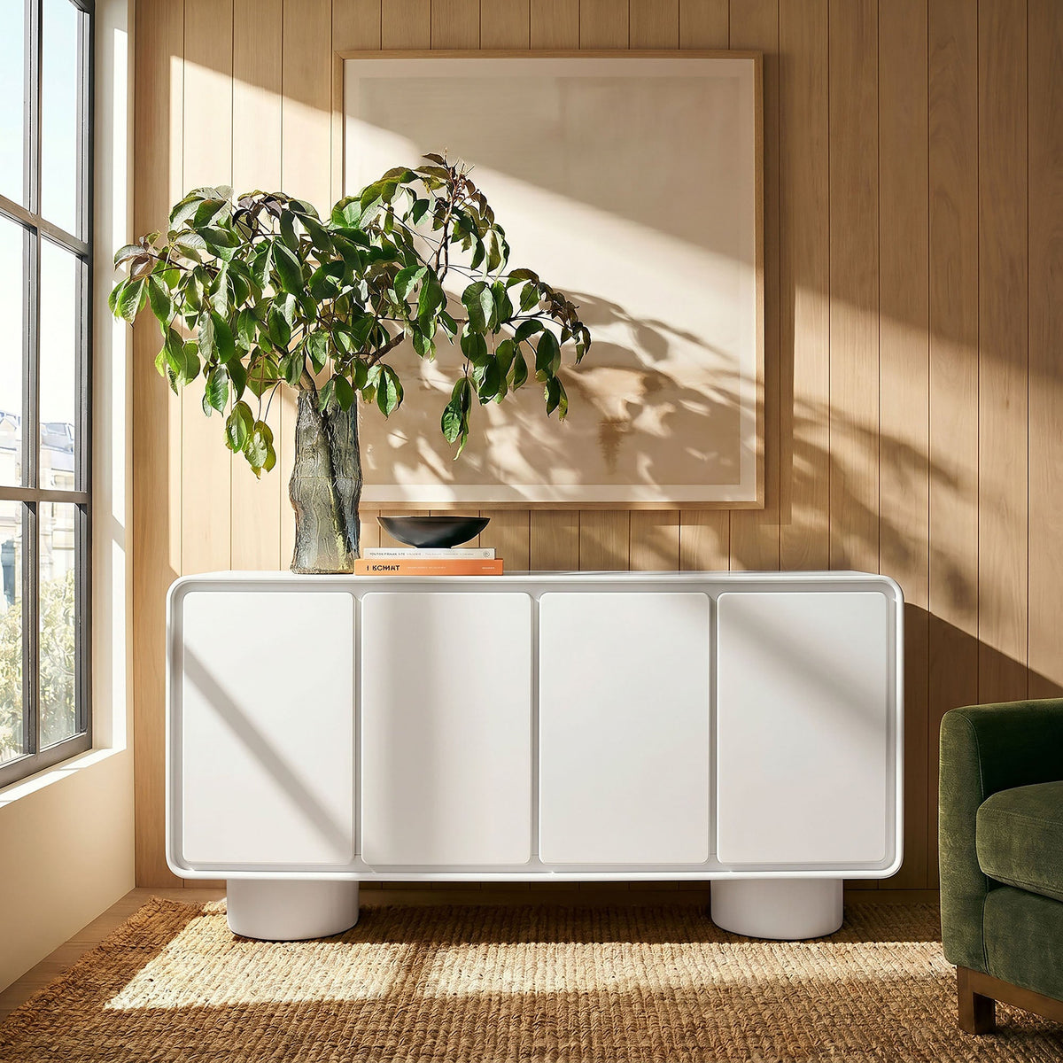 Lumo 4-Door Accent Cabinet