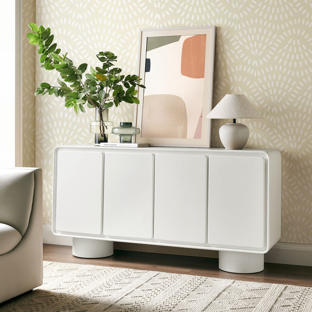 Lumo 4-Door Accent Cabinet