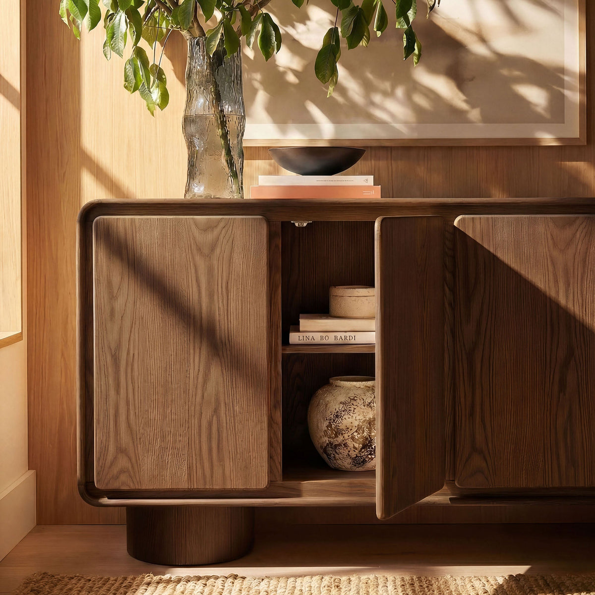 Lumo 4-Door Accent Cabinet