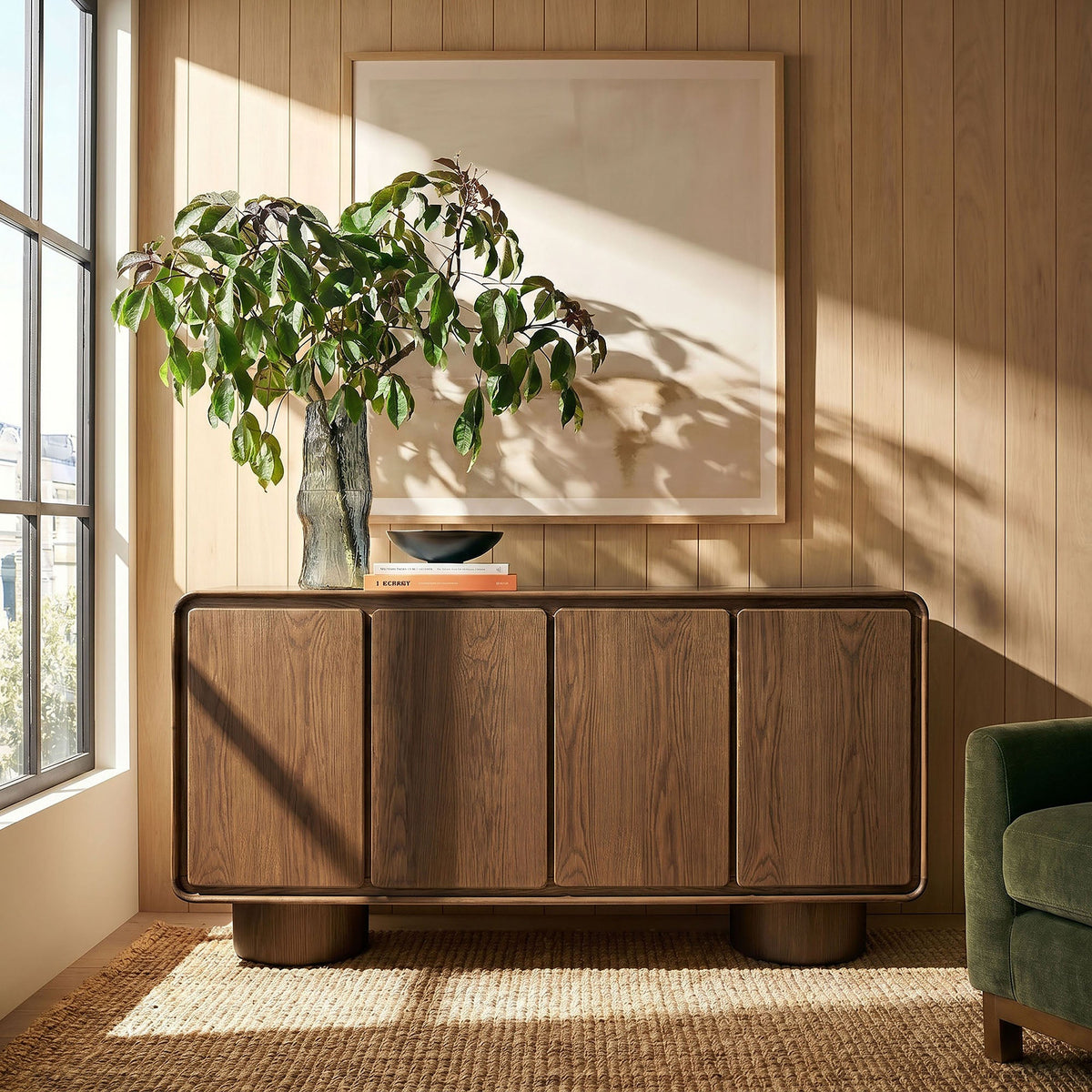 Lumo 4-Door Accent Cabinet