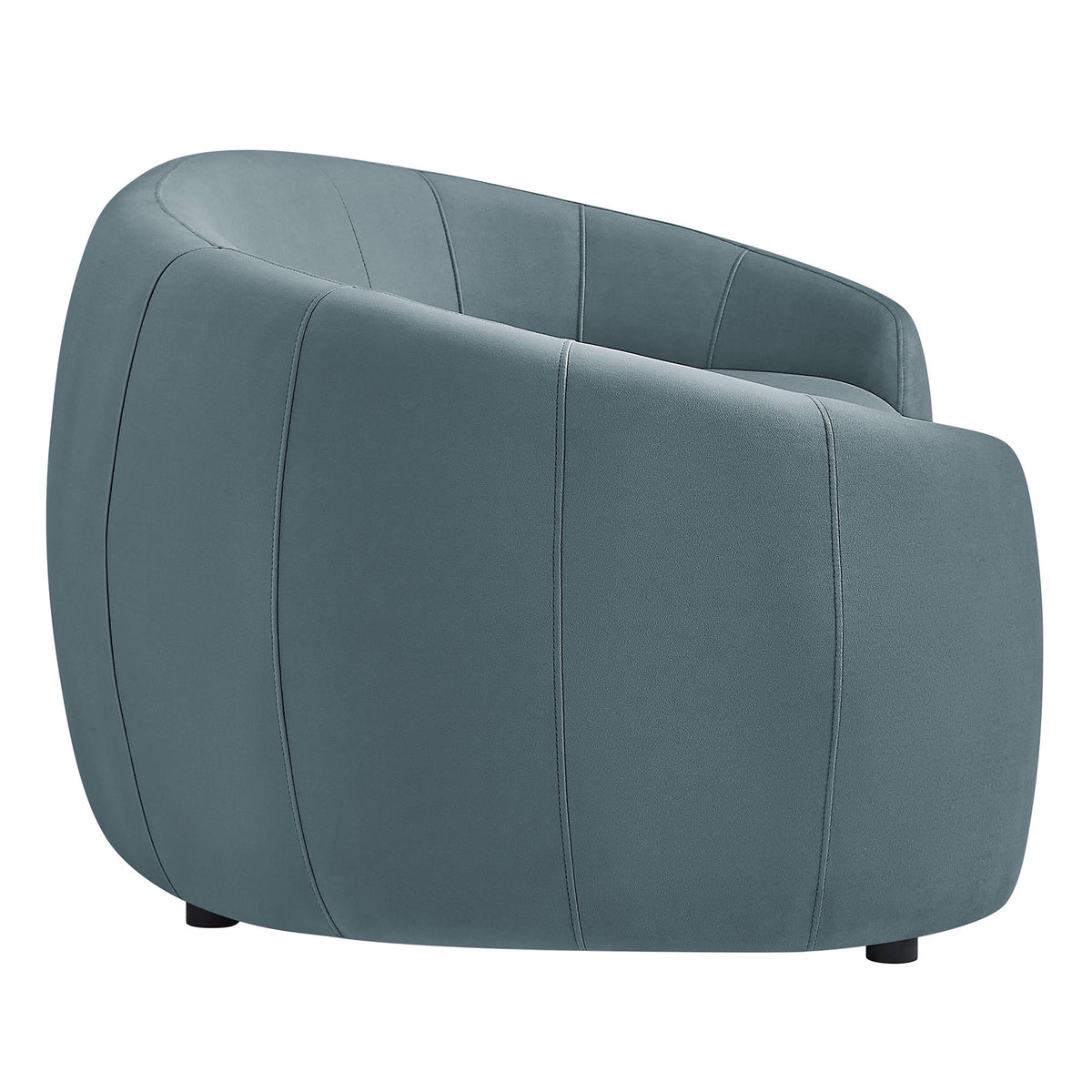 Contessa Curved Performance Velvet Sofa