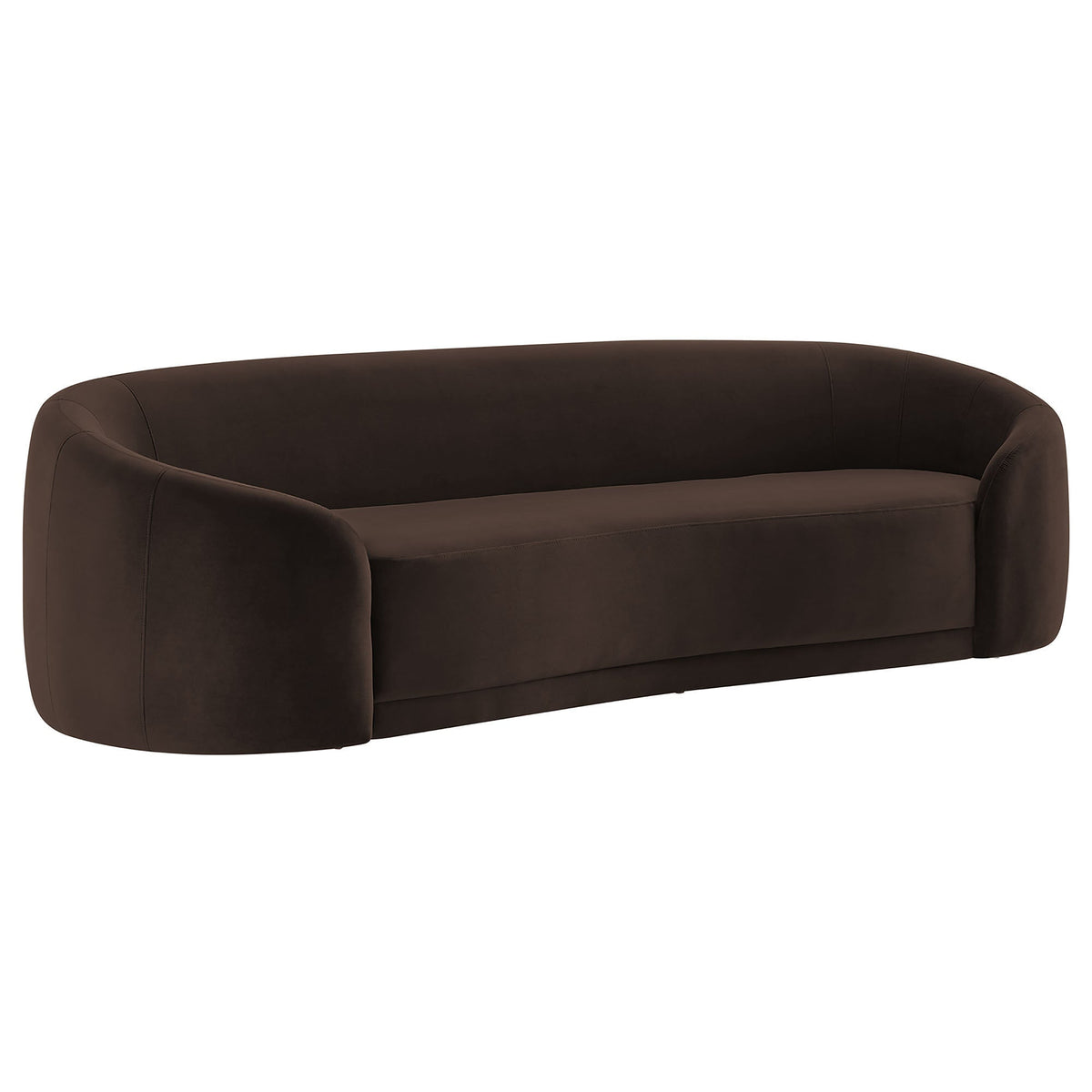 Contessa Curved Performance Velvet Sofa