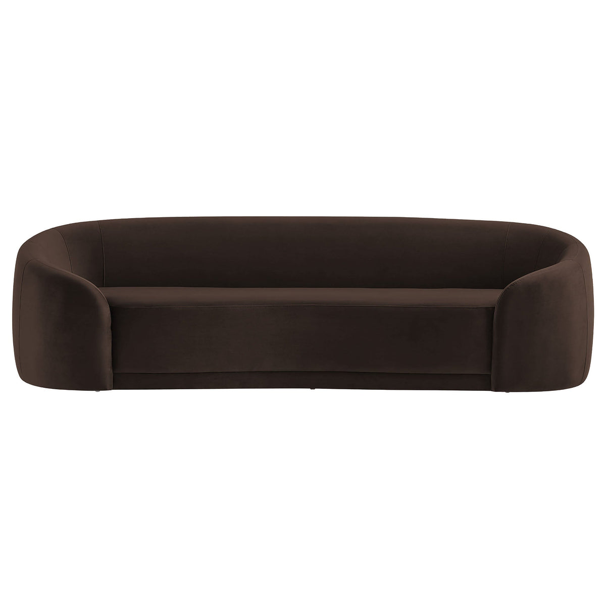 Contessa Curved Performance Velvet Sofa
