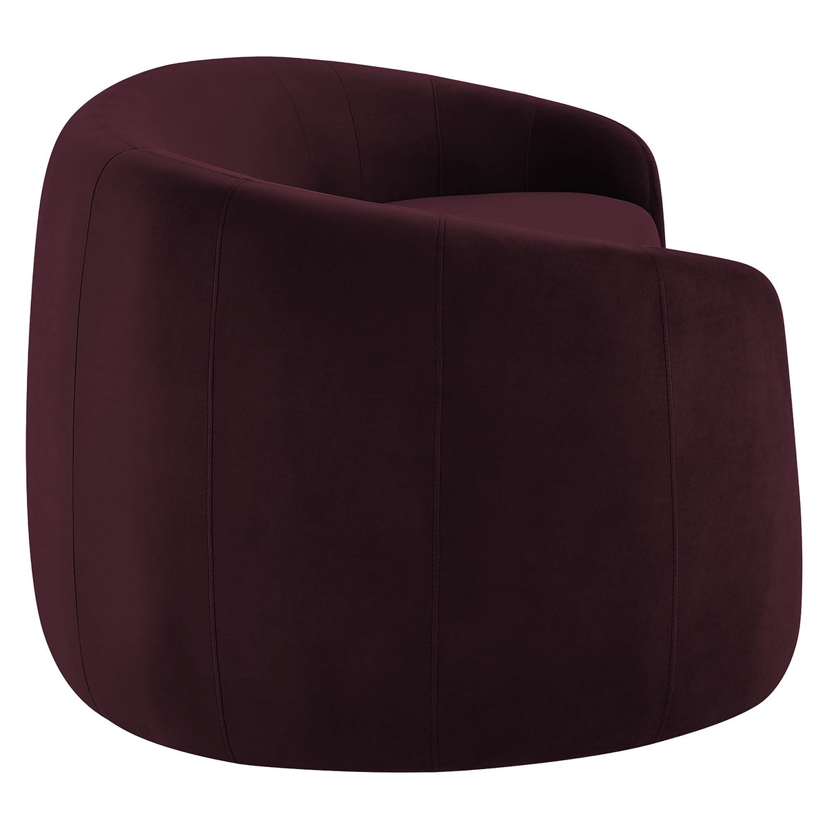 Contessa Curved Performance Velvet Sofa
