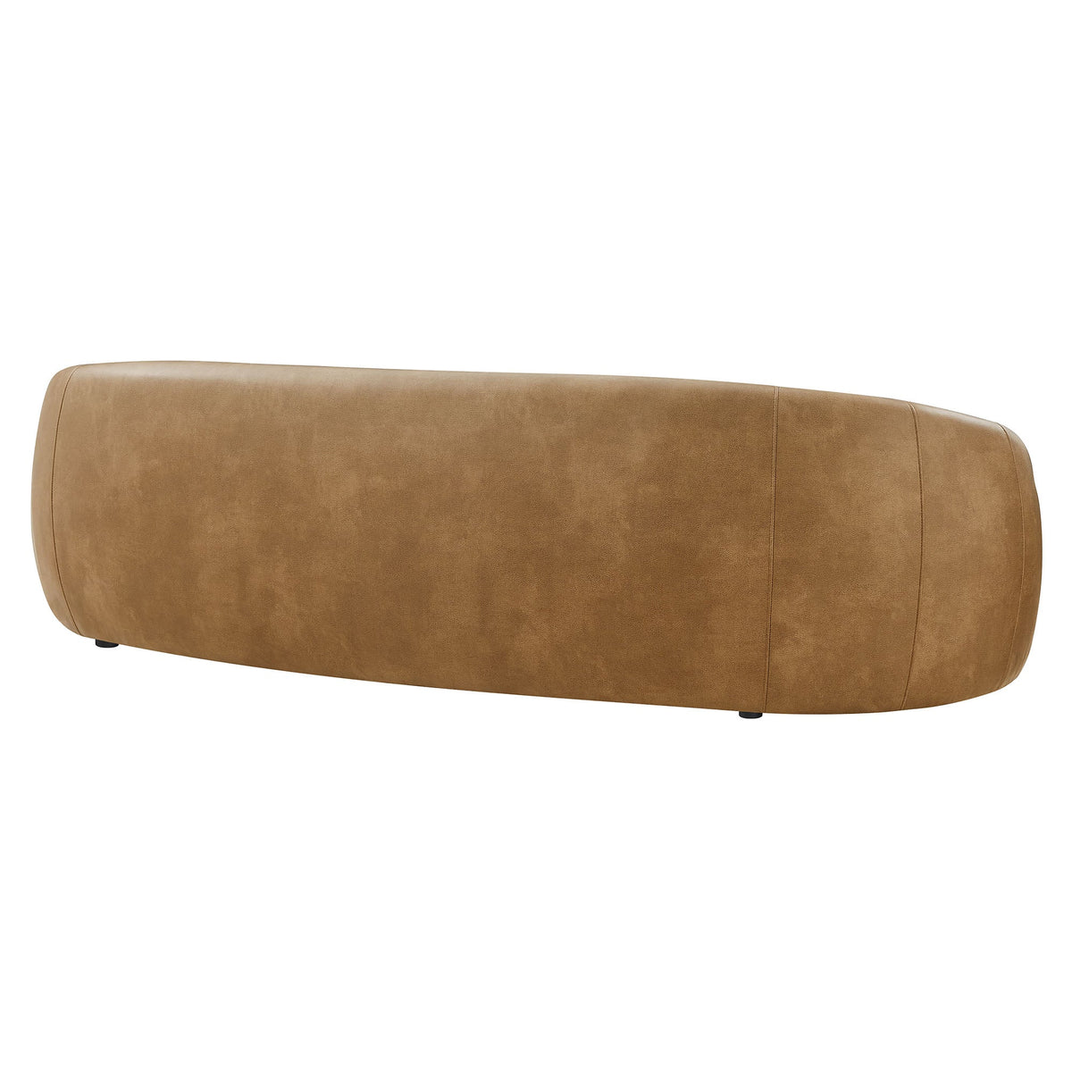 Contessa Curved Vegan Leather Sofa