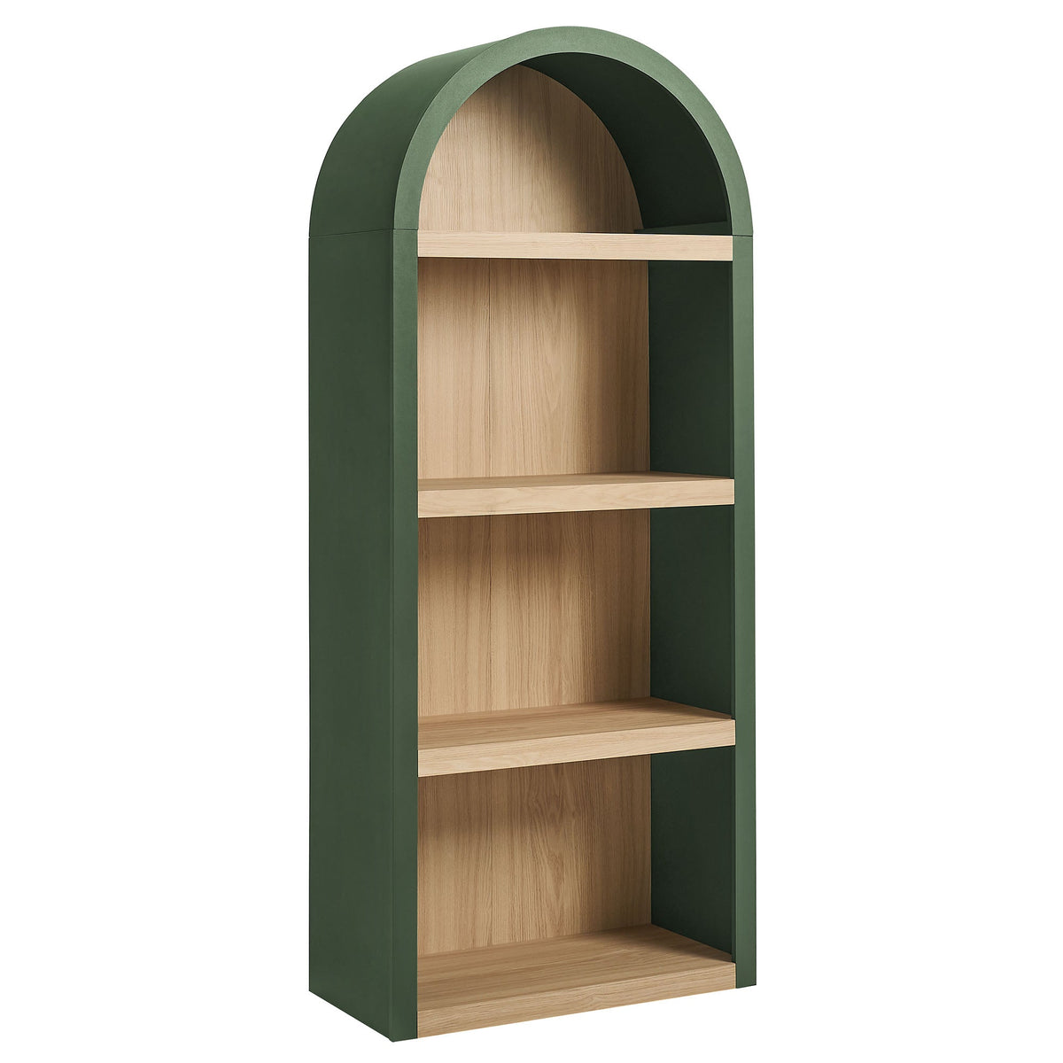 Caleb 4 Arched Display Shelf Bookcase