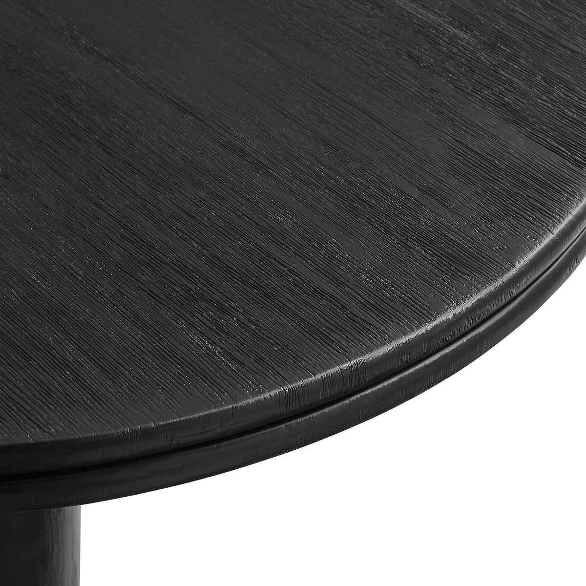Neo 31 Inch Round Indoor - Outdoor Patio Wood Bar Table