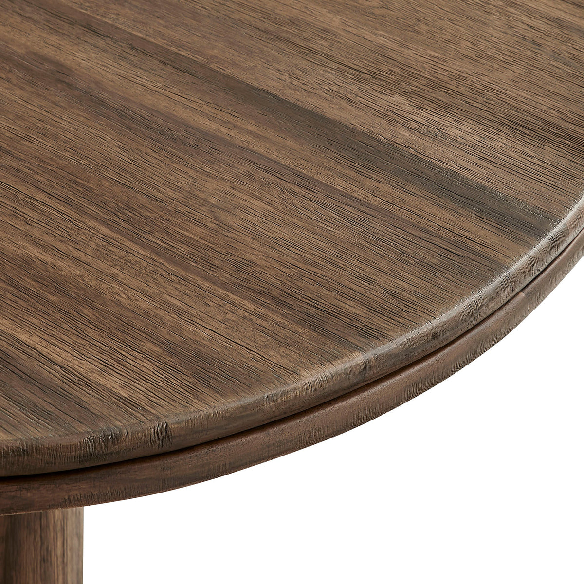 Neo 31 Inch Round Indoor - Outdoor Patio Wood Bar Table