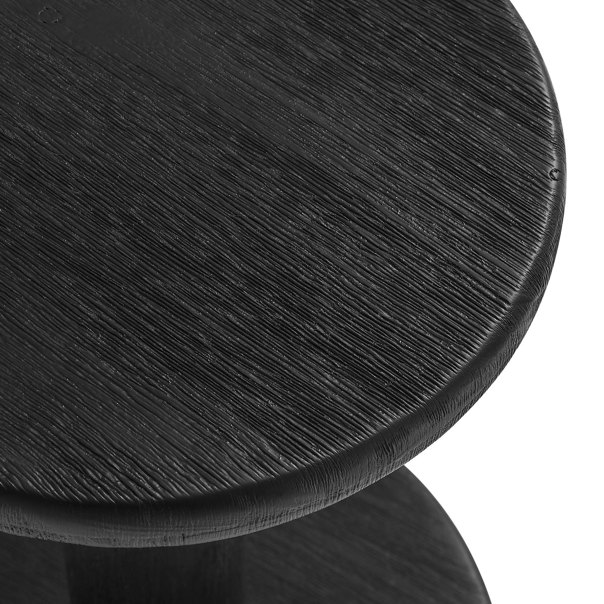 Neo 15 Inch Round Indoor - Outdoor Patio Wood Bar Stools