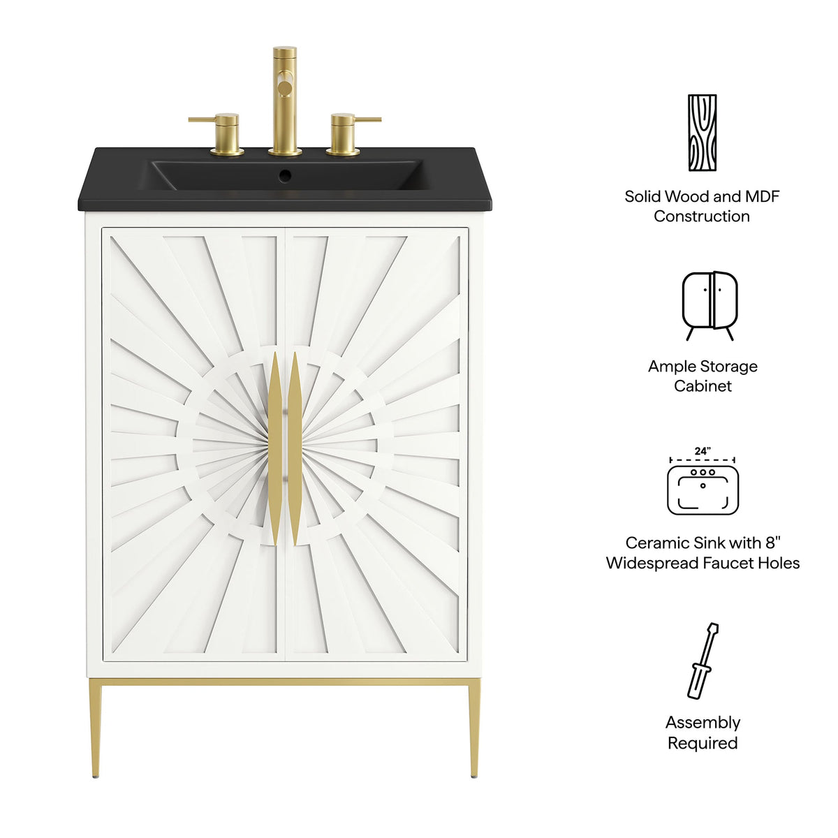 Awaken 24" Bathroom Vanity - view 39