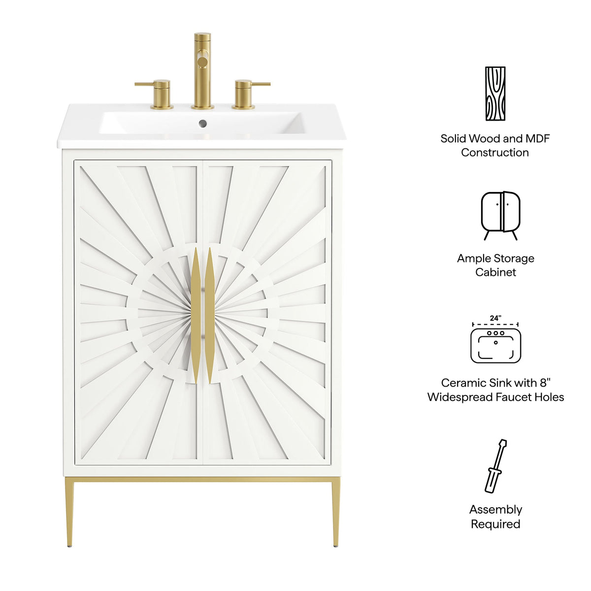 Awaken 24" Bathroom Vanity - view 37