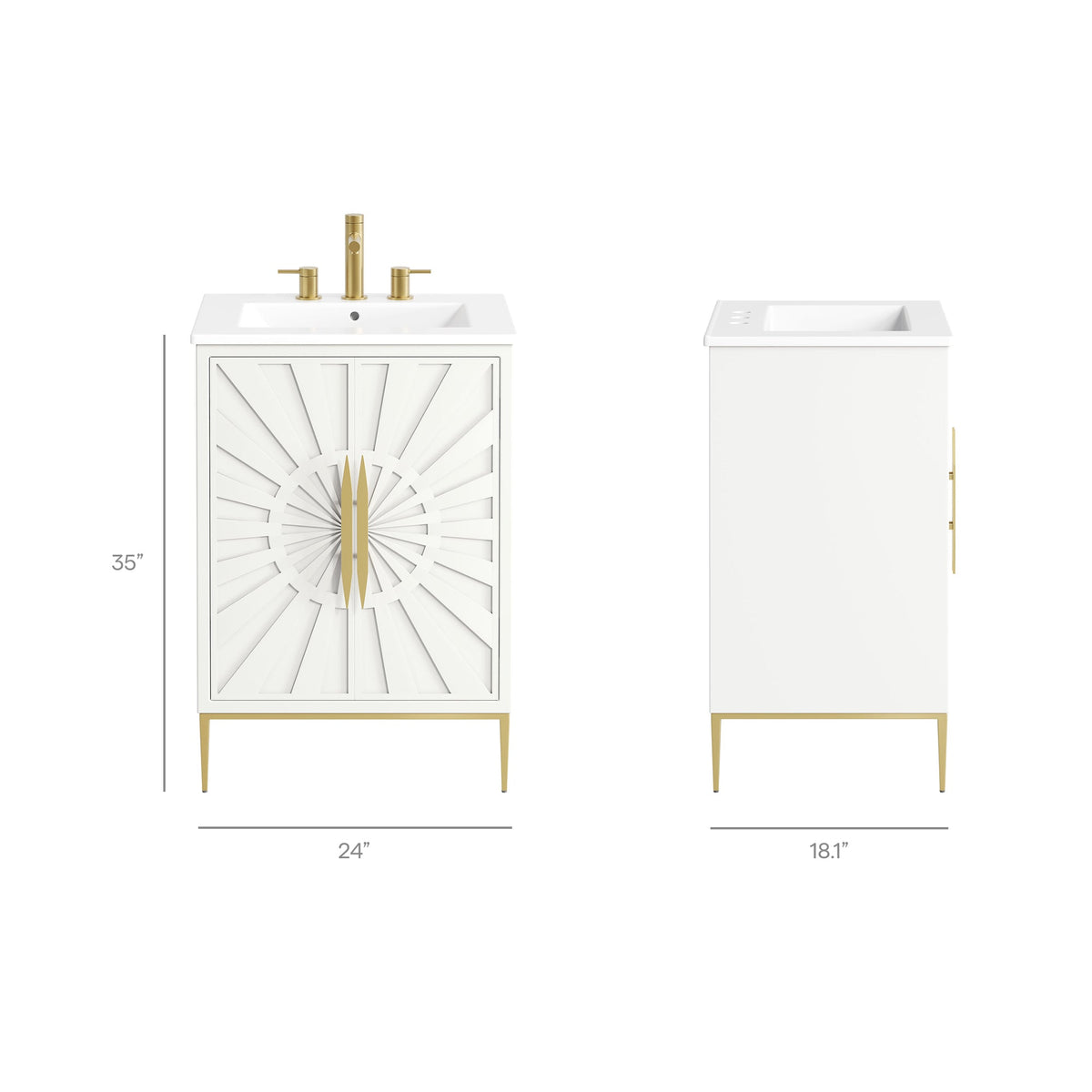 Awaken 24" Bathroom Vanity - view 41