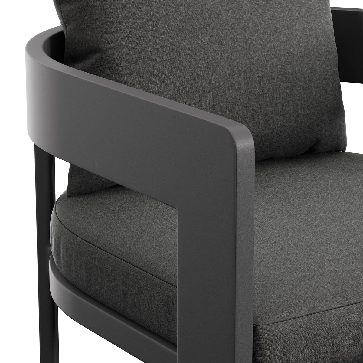 Tahoe Outdoor Patio Aluminum Bar Chair