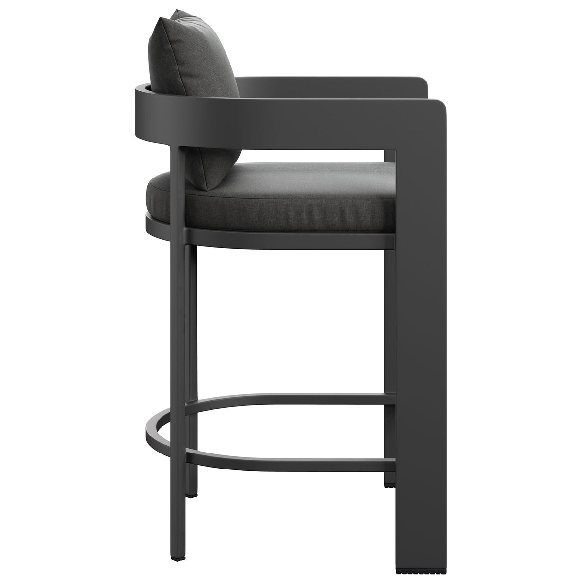 Tahoe Outdoor Patio Aluminum Counter Stool