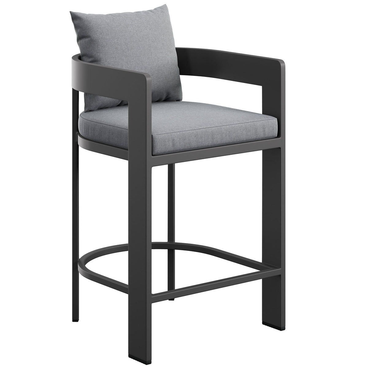 Tahoe Outdoor Patio Aluminum Counter Stool