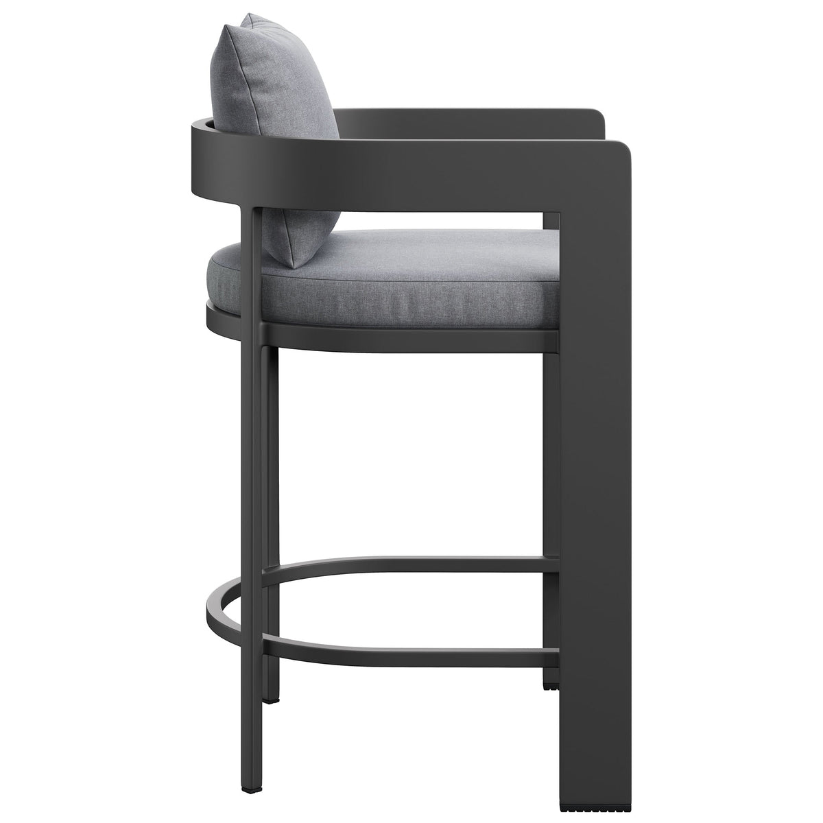 Tahoe Outdoor Patio Aluminum Counter Stool