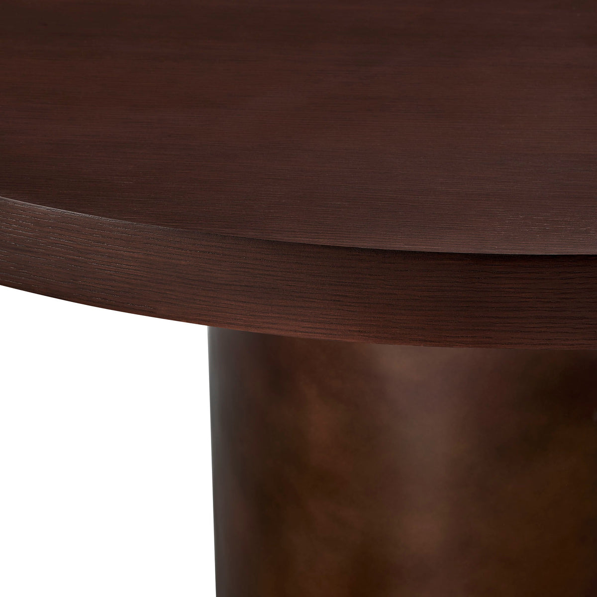 Annette 54 Inch Round Pedestal Base Dining Table