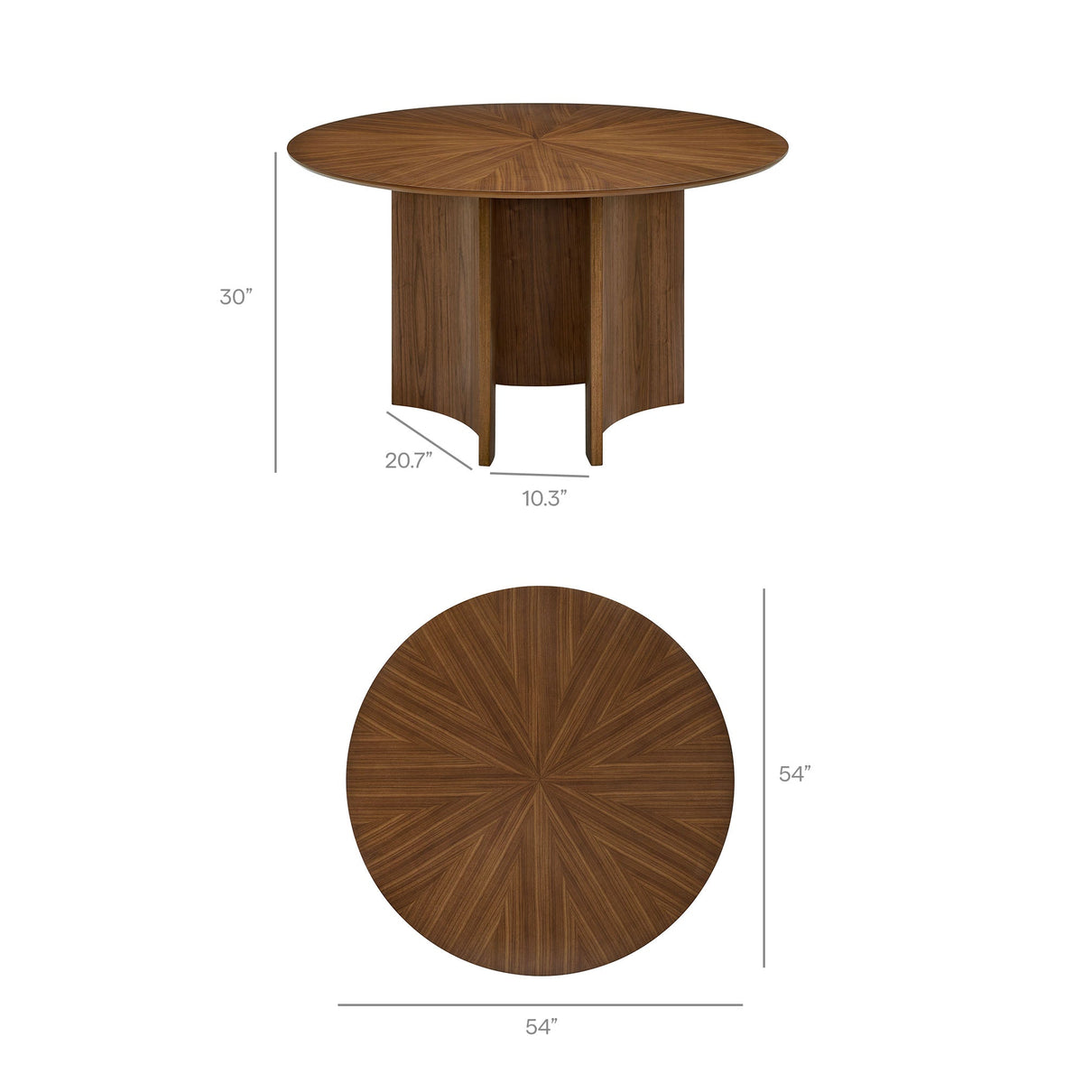 Sloane 54 Inch Round Dining Table