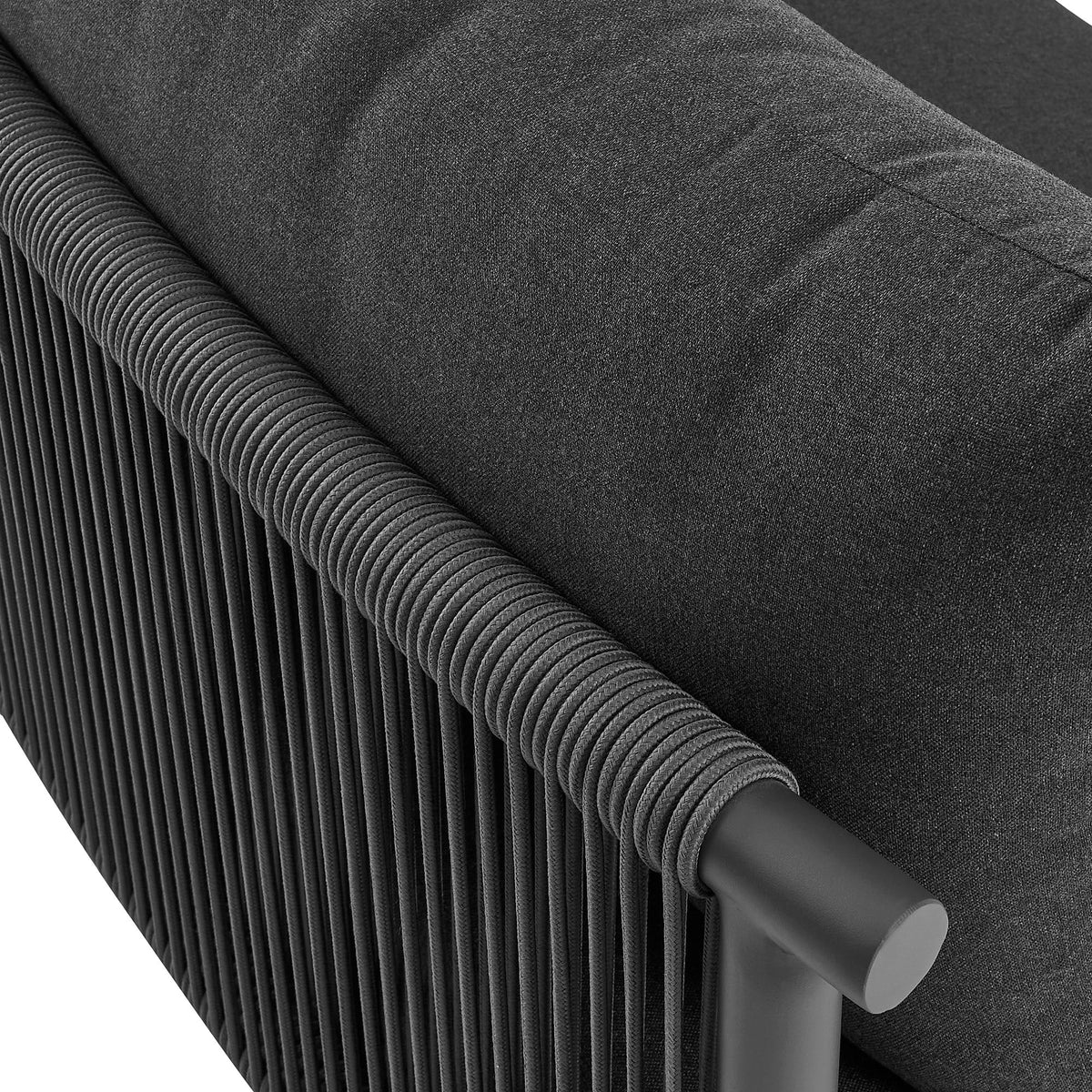 Porta Armless Outdoor Aluminum Modular Piece