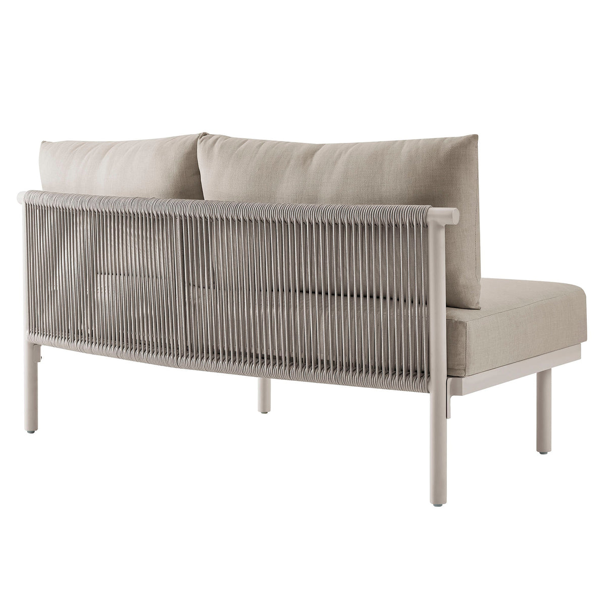 Porta Armless Outdoor Aluminum Modular Piece