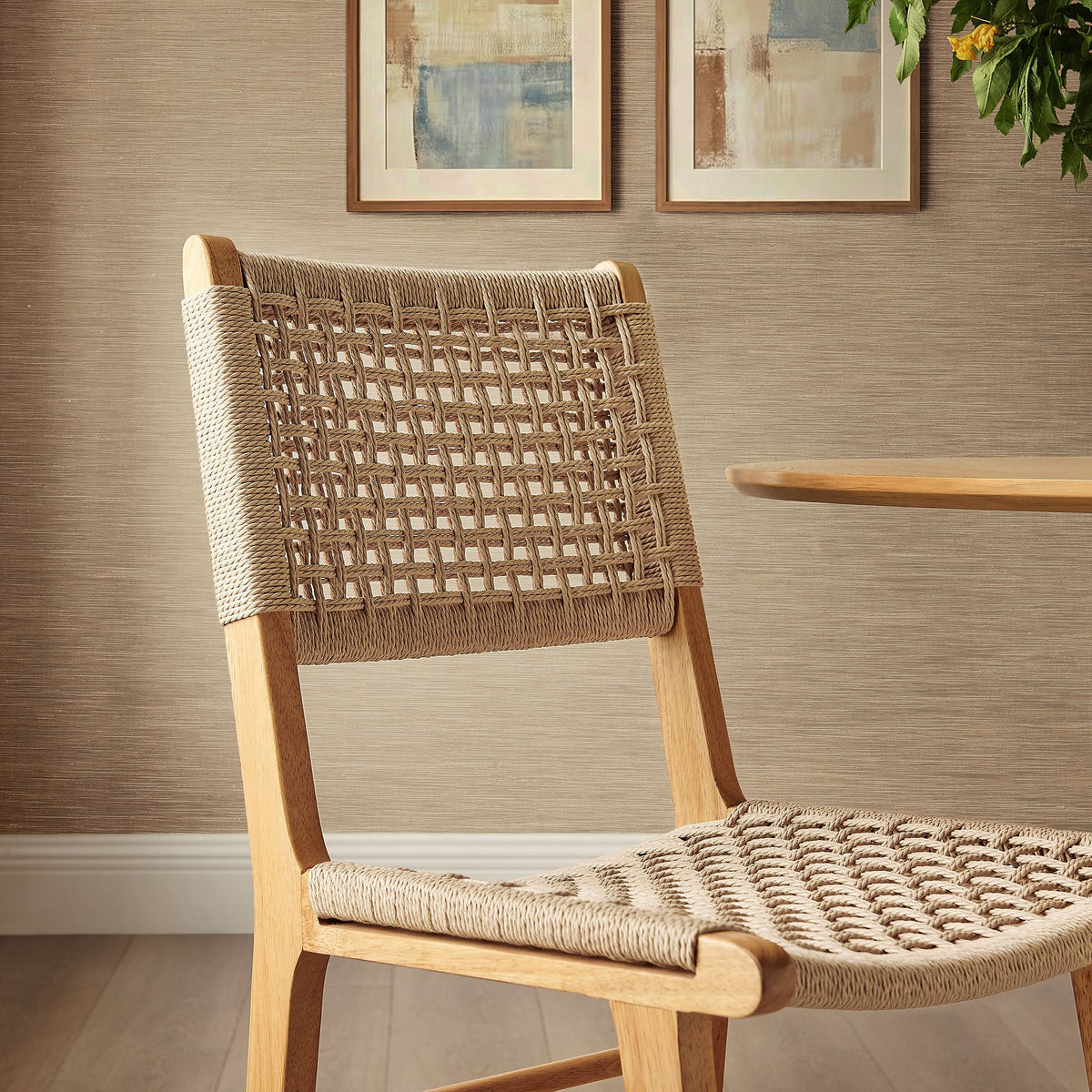 Tindra Woven Dining Chairs Set of 2