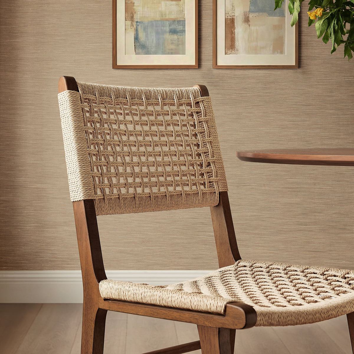 Tindra Woven Dining Chairs Set of 2