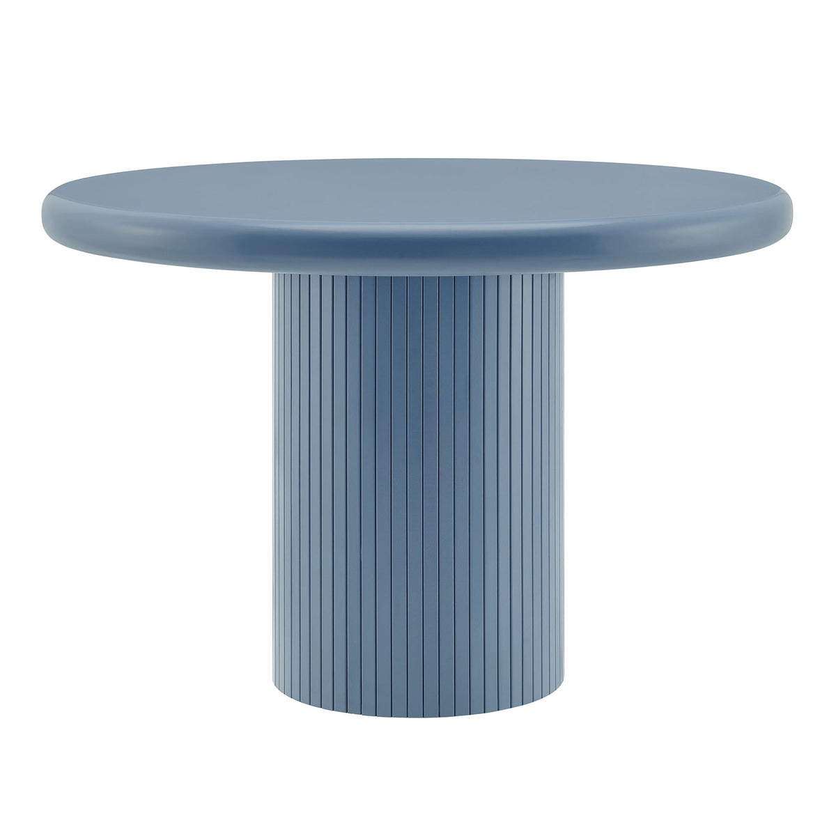Belmonte 45 Inch Painted Wood Round Pedestal Dining Table