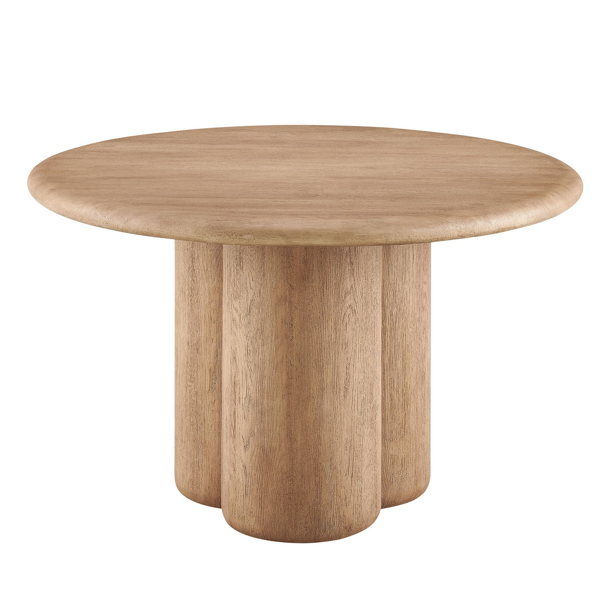 Tori 48 Inch Round Indoor and Outdoor Dining Table