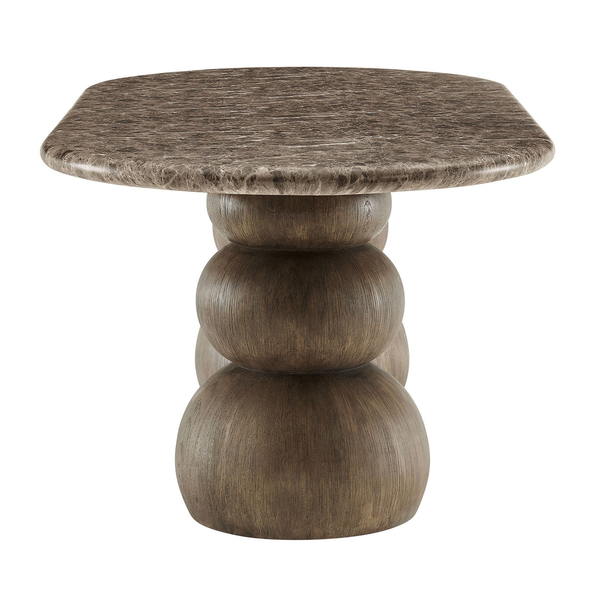 Pietra Indoor Outdoor Oval Dining Table