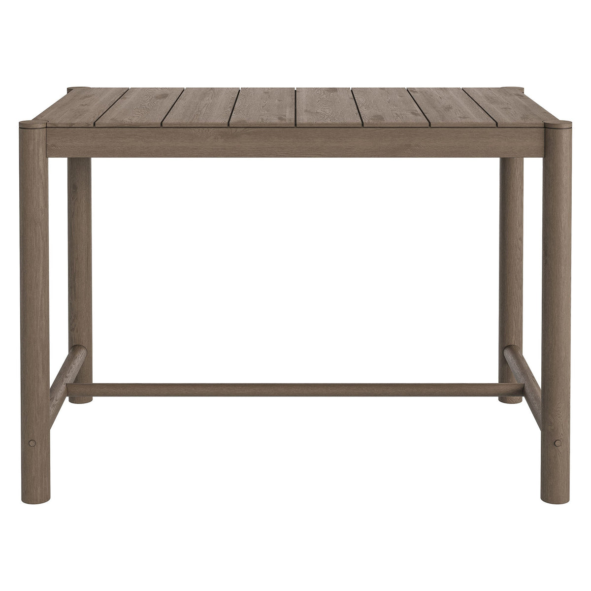 Eleni Rectangle 56-Inch Outdoor Teak Wood Rectangular Bar Table