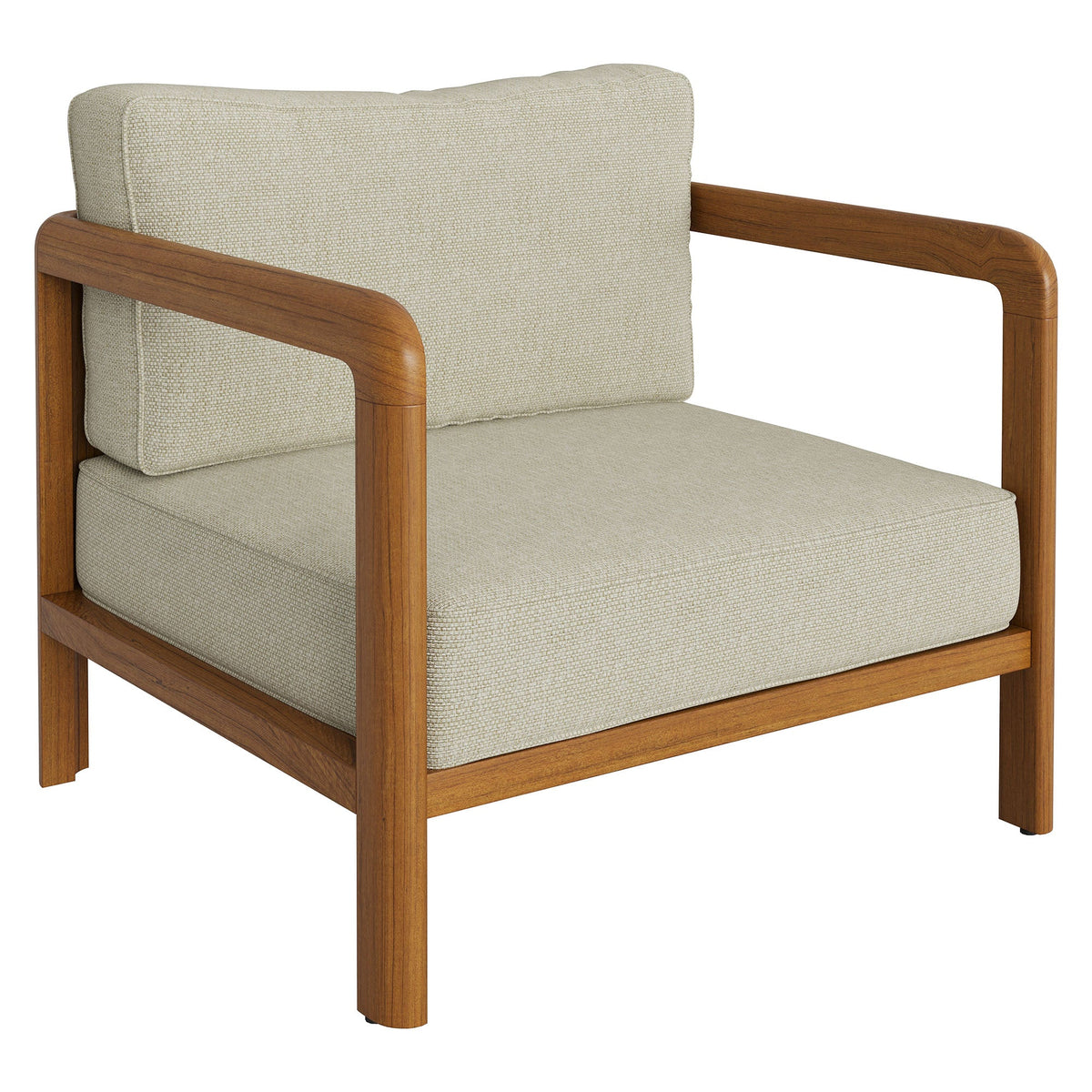 Kona Outdoor Teak Wood Armchair
