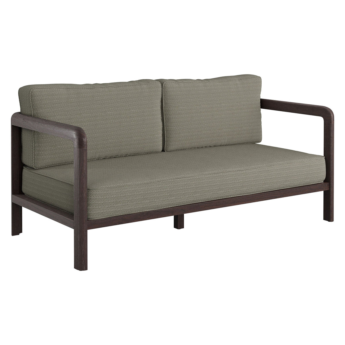 Kona Outdoor Teak Wood Loveseat