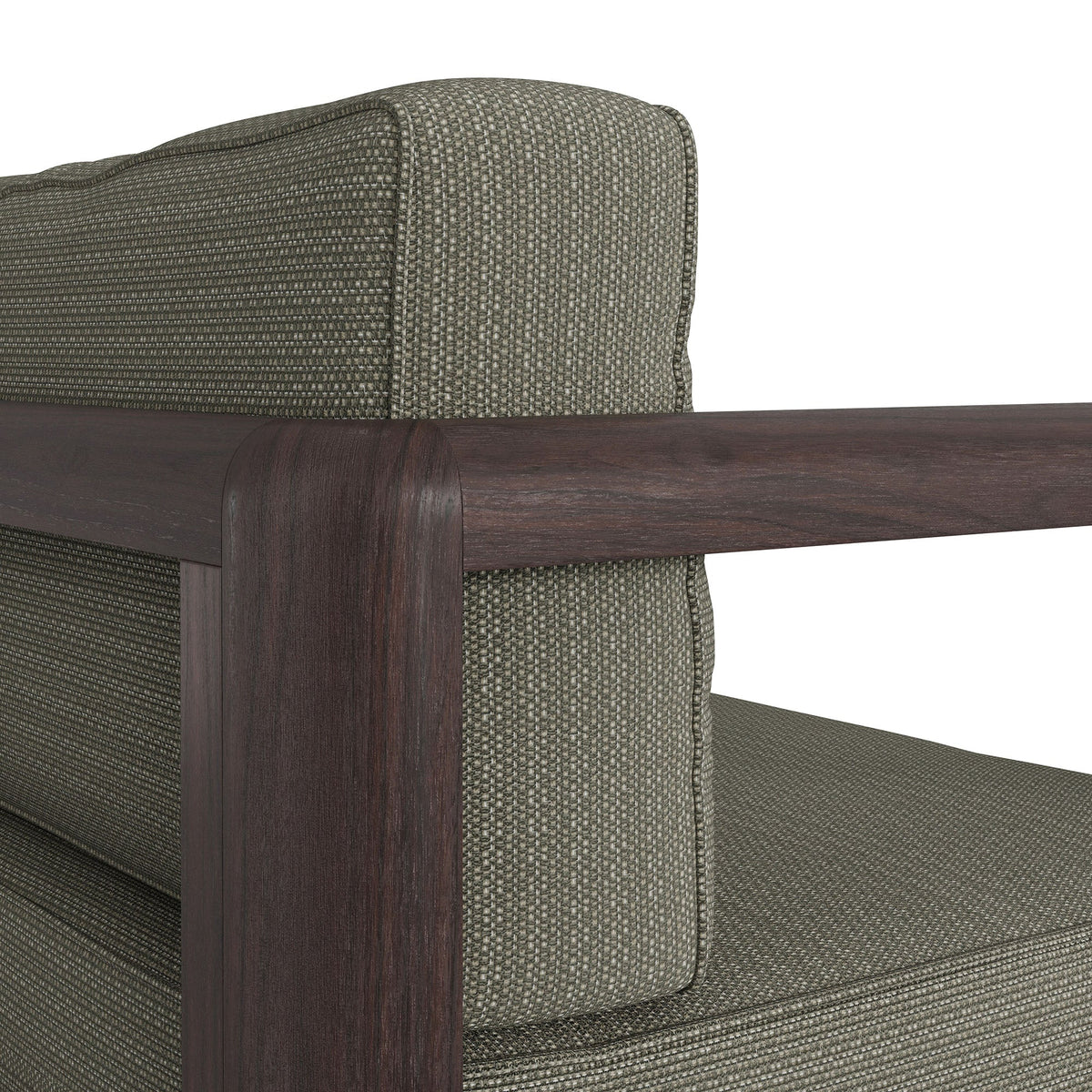 Kona Outdoor Teak Wood Loveseat