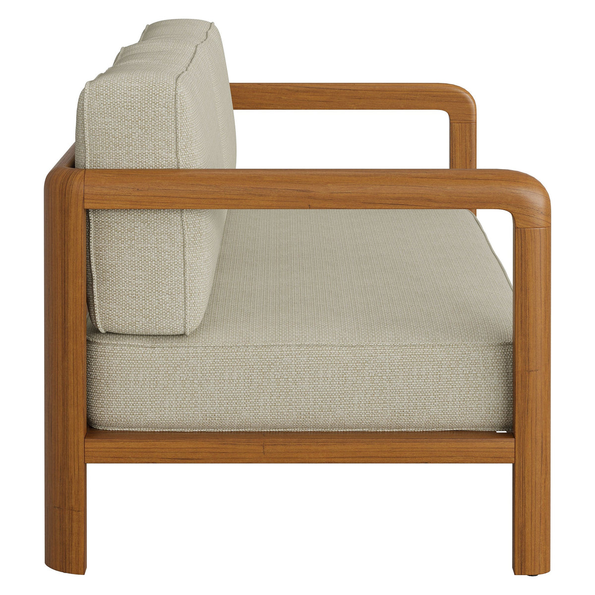 Kona Outdoor Teak Wood Loveseat