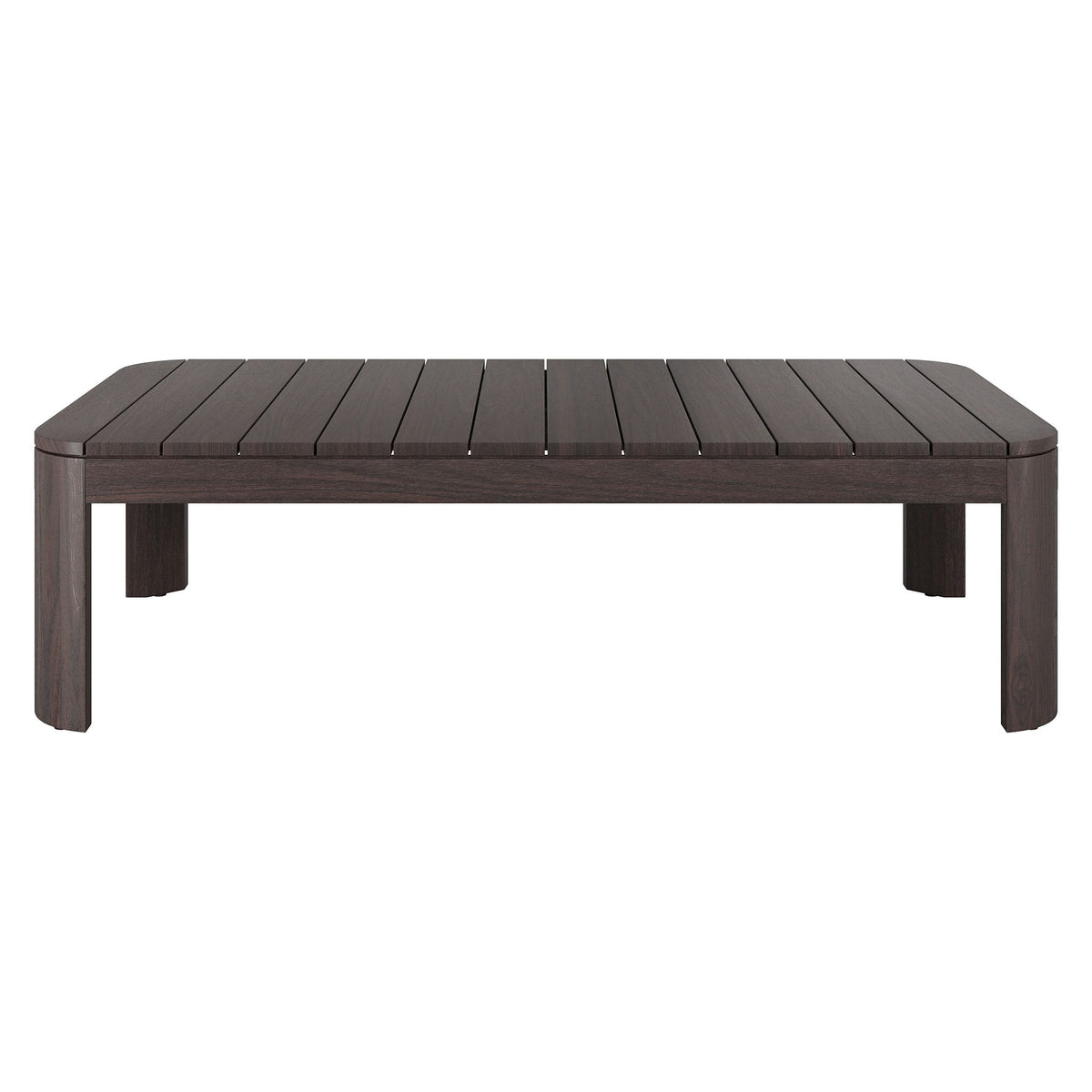 Kona 47 Inch Outdoor Teak Wood Coffee Table - view 2