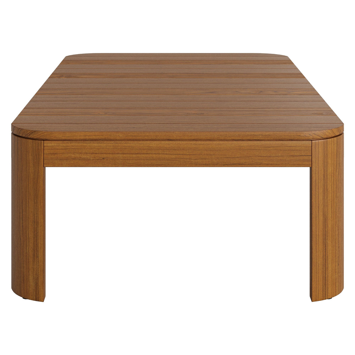 Kona 47 Inch Outdoor Teak Wood Coffee Table - view 3