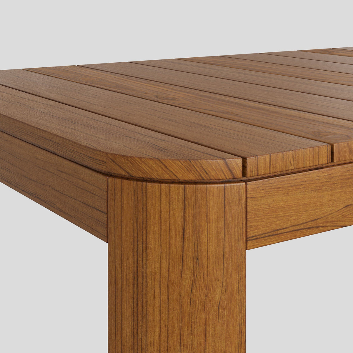 Kona 47 Inch Outdoor Teak Wood Coffee Table - view 9