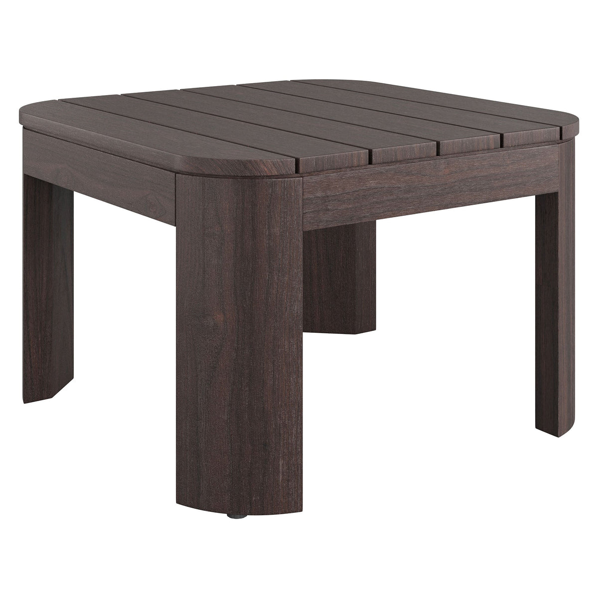 Kona Outdoor Teak Wood Side Table