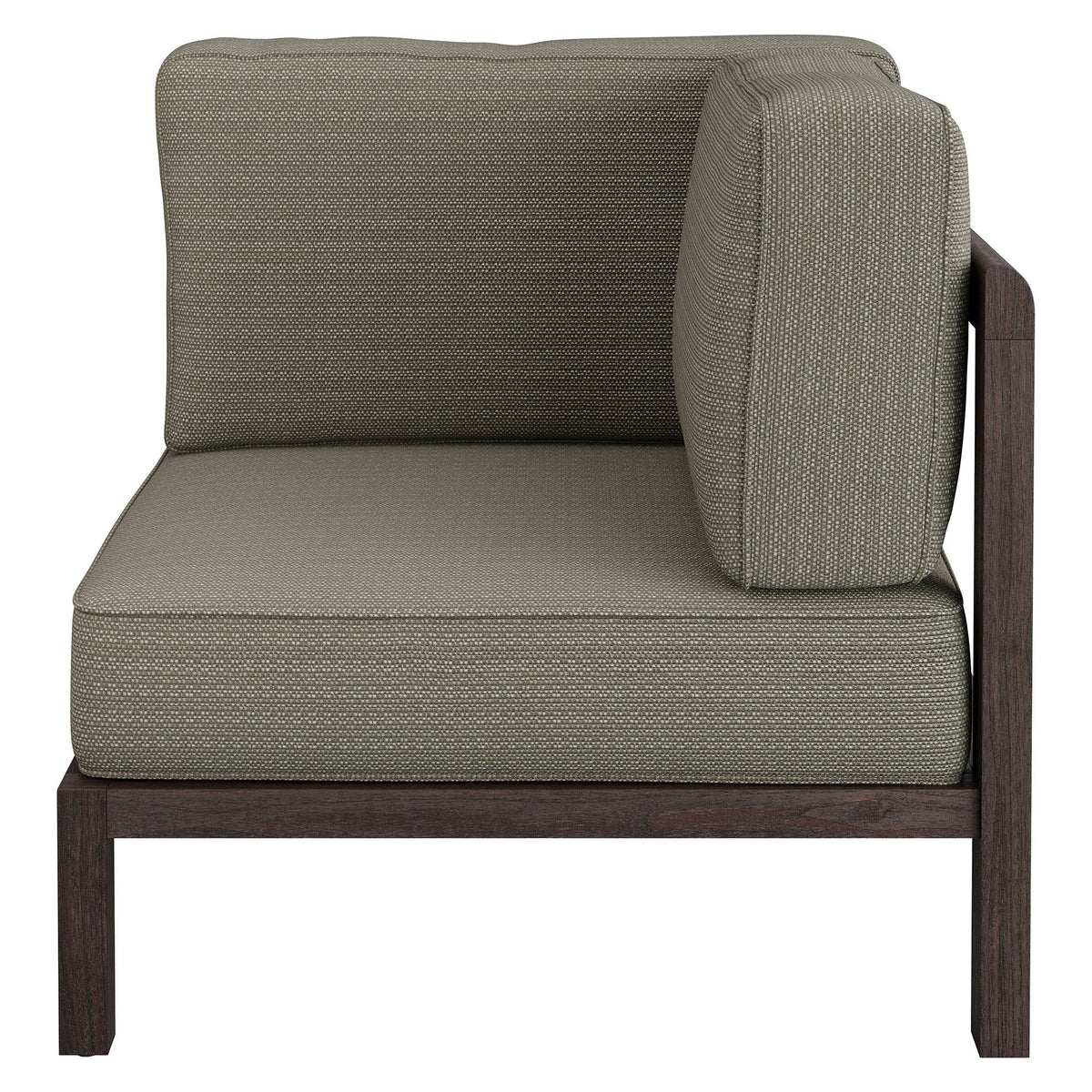 Kona Outdoor Teak Wood Corner Modular Chair
